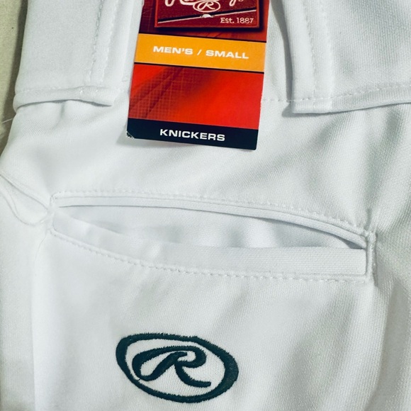 Rawlings Men’s Size Small White Launch Jogger Baseball Pants NWT - Picture 4 of 7